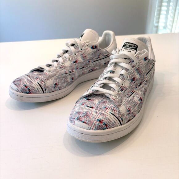 Adidas Men's‎ Stan Smith Disney 3D Limited Edition Mickey Mouse Sneakers Size 12 - Picture 3 of 10